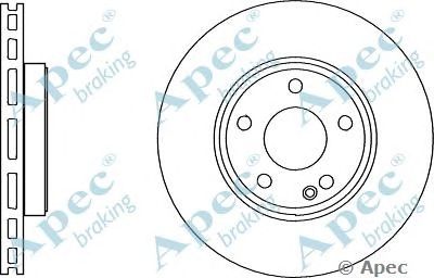 APEC BRAKING dsk2991 -  Тормозной диск